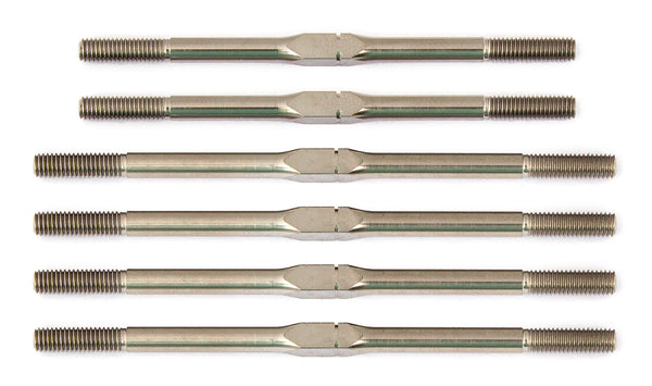 ASS71107 RC10T6.1 FT Ti Turnbuckle Set