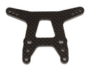 ASS71136 RC10T6.2 Front Shock Tower, gull wing, carbon fiber Team Associated