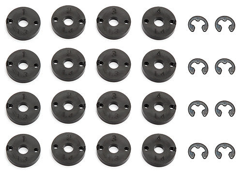 ASS7148 Shock Pistons Team Associated