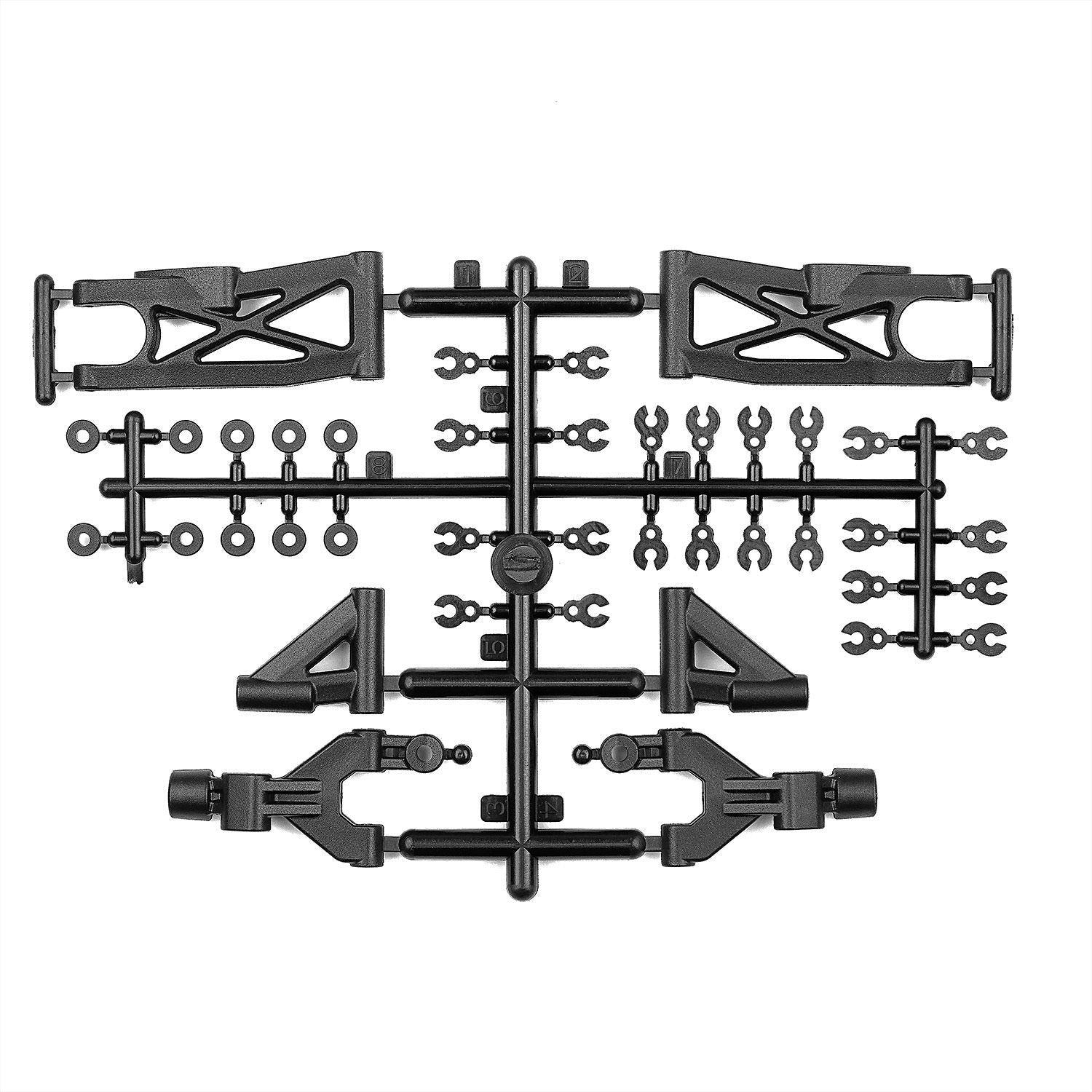 ASS72204 DC10 Suspension Arm Set TEAM ASSOCIATED