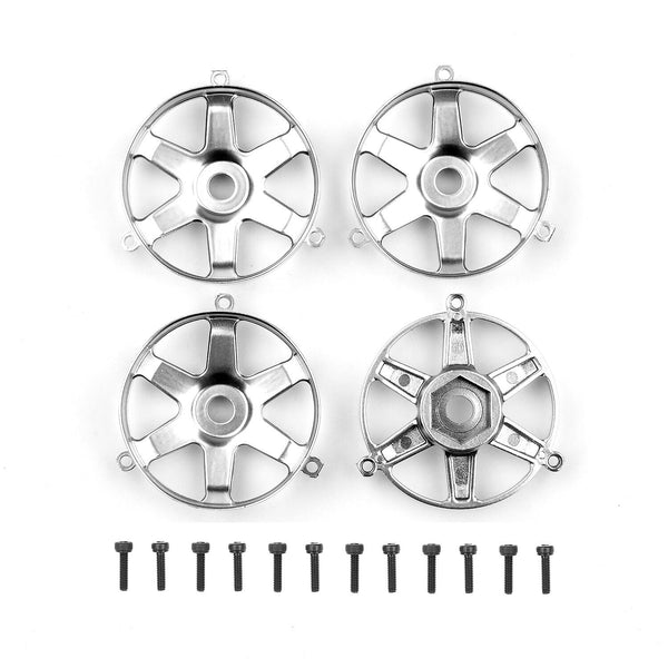 ASS72247 DC10 FT Adjustable Wheel Face Plates, silver
