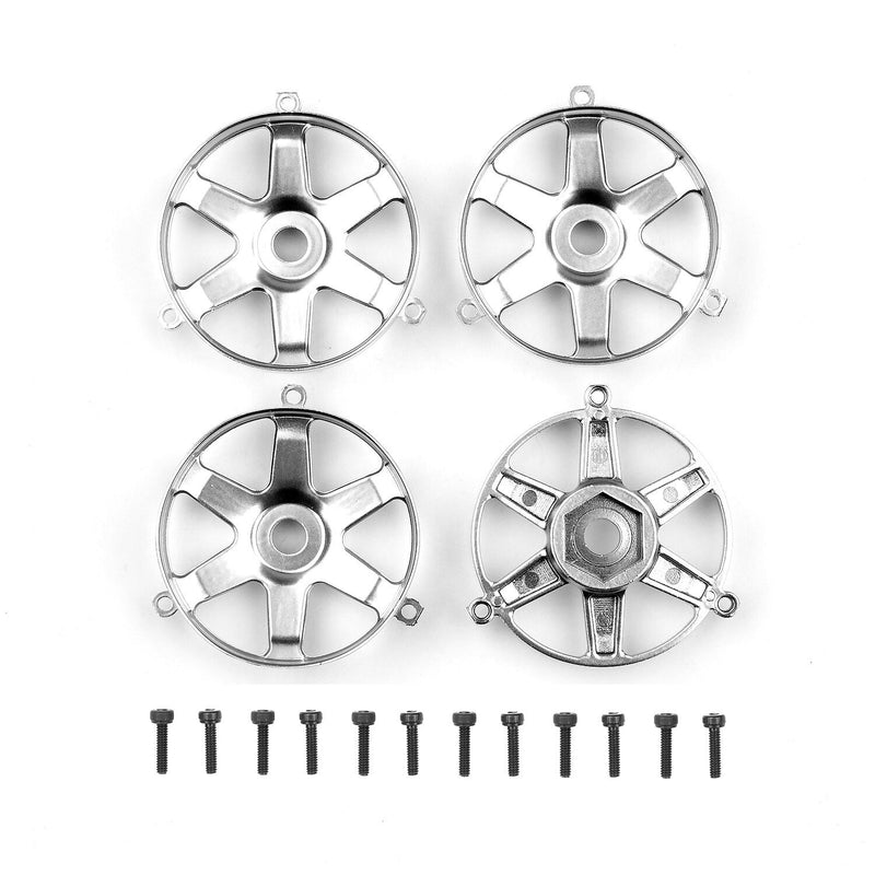 ASS72247 DC10 FT Adjustable Wheel Face Plates, silver