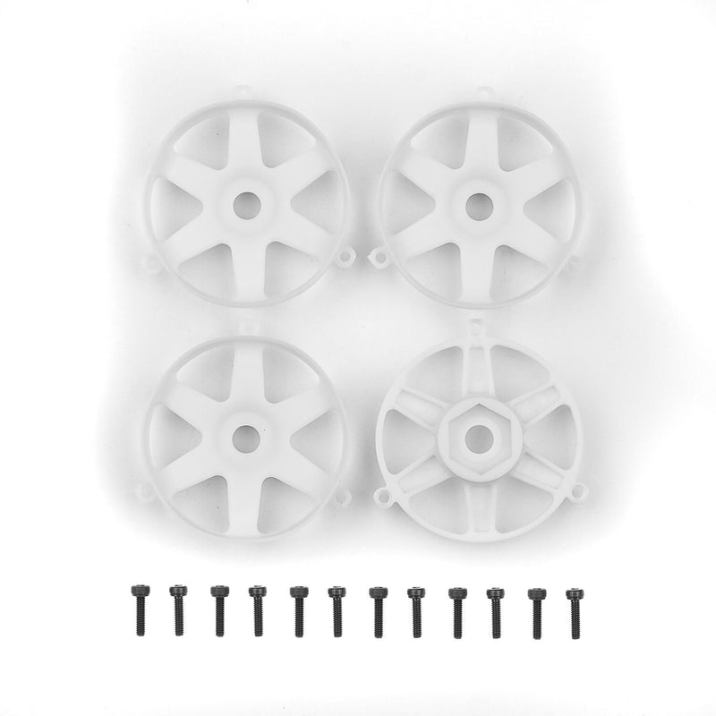 ASS72248 DC10 FT Adjustable Wheel Face Plates, white