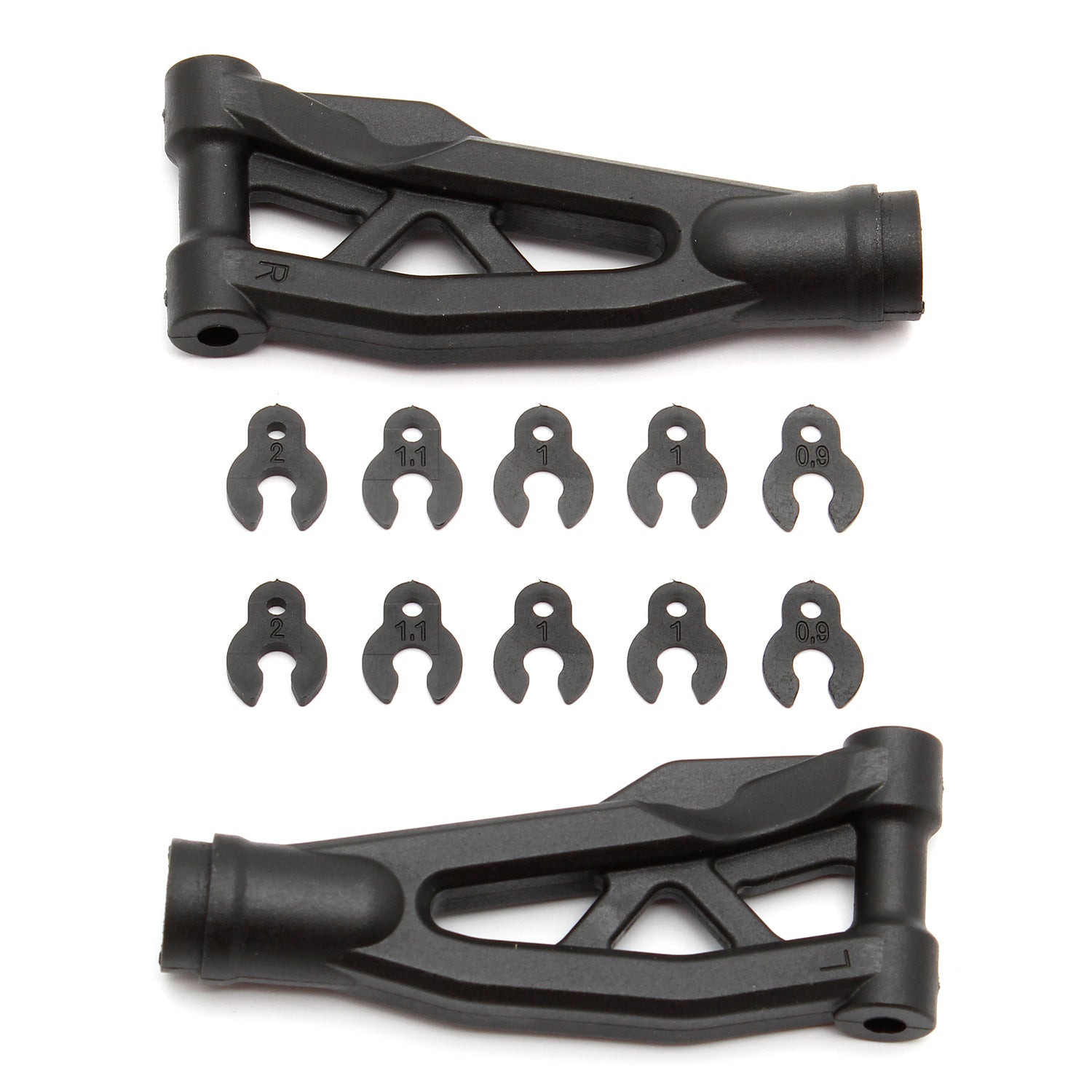 ASS81055 RC8B3 Front Upper Suspension Arms Team Associated
