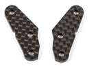 ASS81064 RC8B3 FT Steering Block Arms, +2 deg., carbon fiber Team Associated