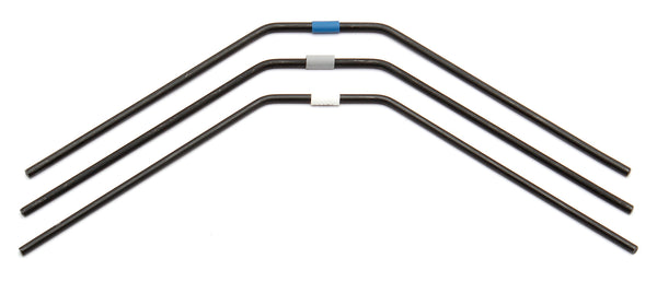 ASS81140 RC8B3 FT Rear Anti-roll Bars, 2.5-2.7 mm