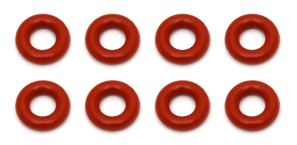 ASS81186 RC8B3 Shock O-rings, red