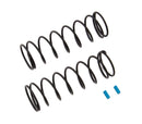 ASS81225 Front Springs, V2, blue, 5.5 lb/in, L70, 8.75T, 1.6D Team Associated