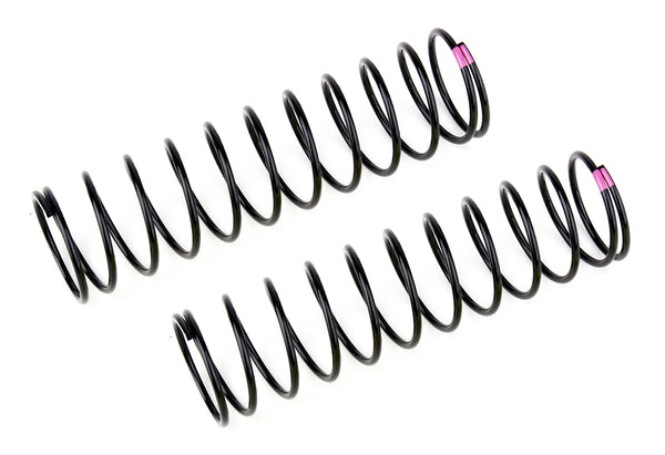 ASS81233 Rear Springs V2, pink, 3.7 lb/in, L86, 12.00T, 1.6D