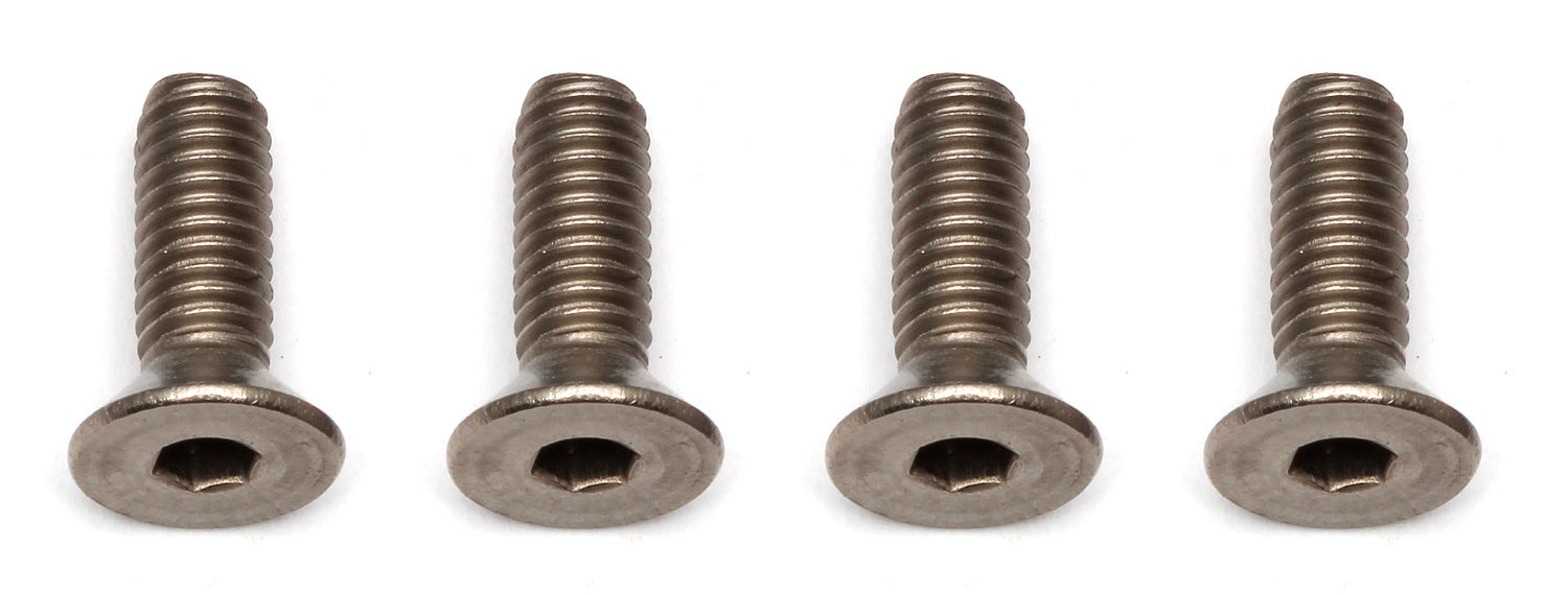 ASS81286 #### FT Ti Screws, M4x12 mm FHCS Team Associated