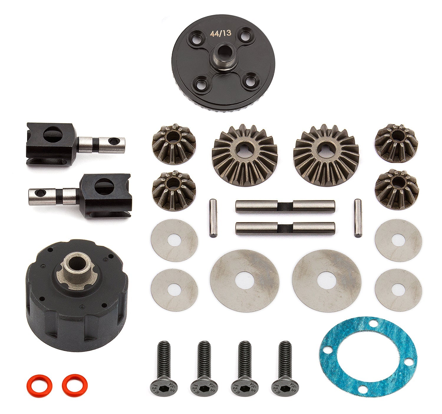 ASS81357 #### Complete Diff, V2, buggy front or rear Team Associated