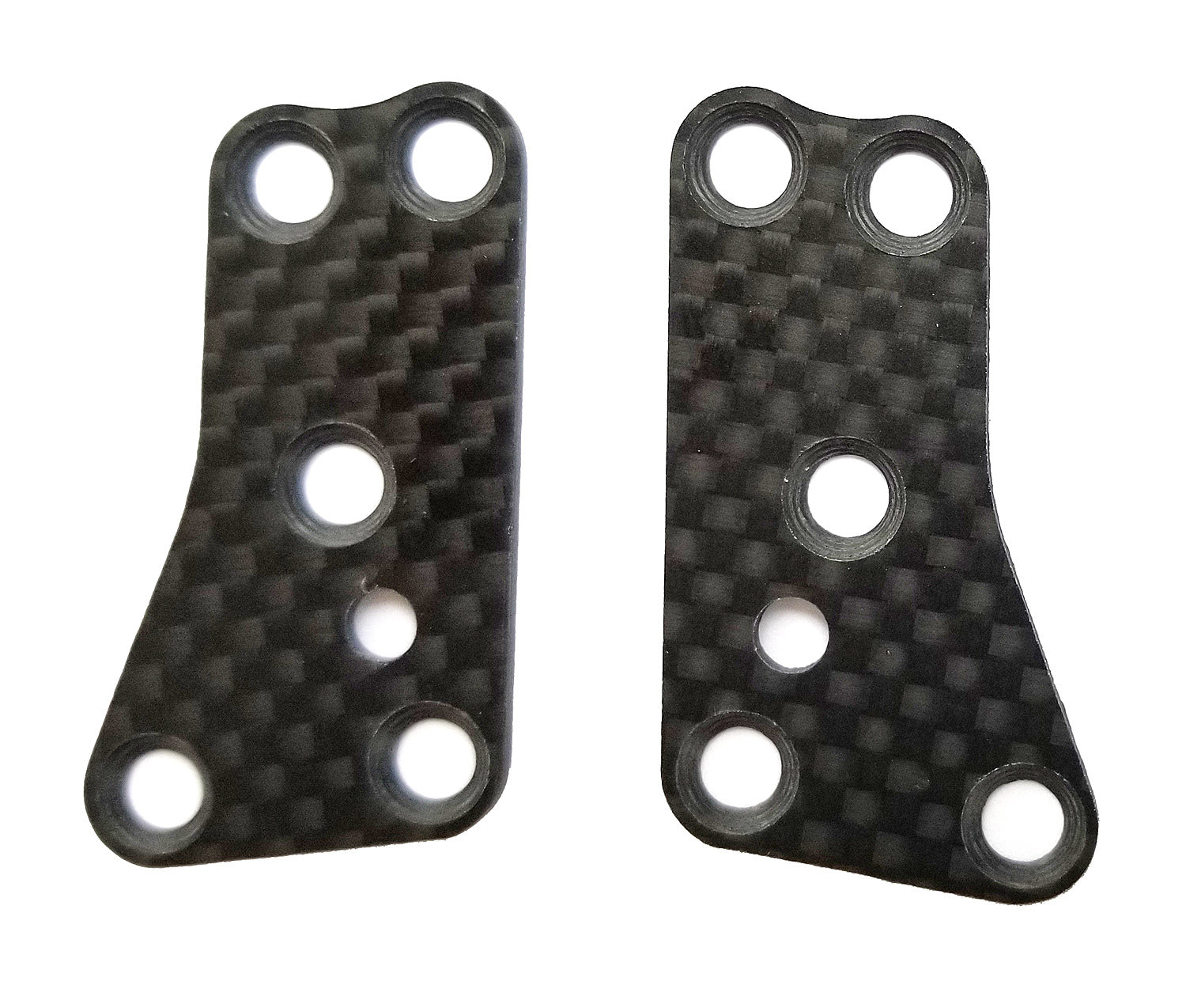 ASS81444 RC8B3.2 FT Front Upper Suspension Arm Inserts, carbon fiber, 1.2mm Team Associated