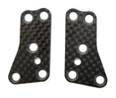 ASS81444 RC8B3.2 FT Front Upper Suspension Arm Inserts, carbon fiber, 1.2mm Team Associated