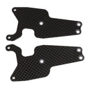 ASS81478 RC8T3.2 FT Front Lower Suspension Arm Inserts, 1.2mm, carbon fiber Team Associated