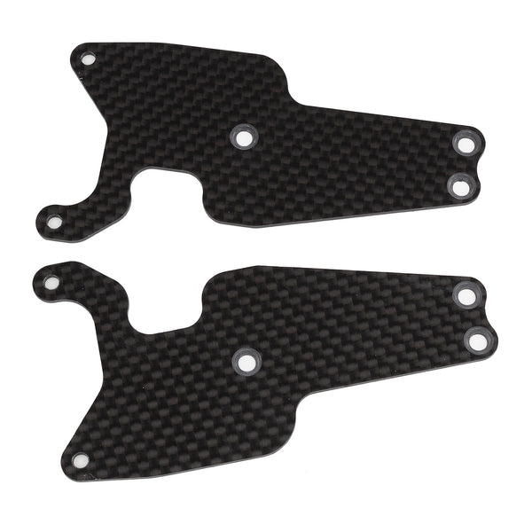 ASS81478 RC8T3.2 FT Front Lower Suspension Arm Inserts, 1.2mm, carbon fiber