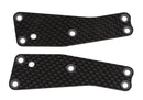 ASS81482 RC8T3.2 FT Front Upper Suspension Arm Inserts, 1.2mm, carbon fiber Team Associated