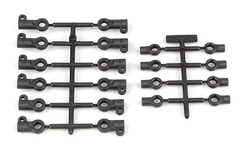 ASS81621 RC8B4 Anti-roll Bar Rod and Shock Ends Team Associated