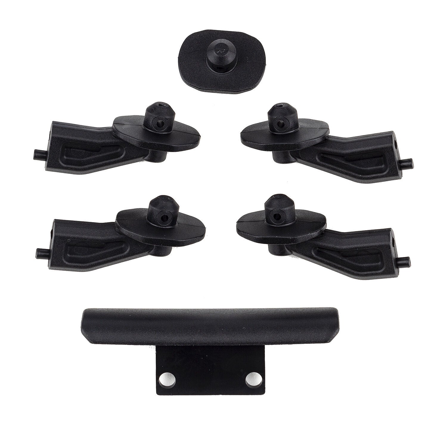 ASS81622 RC8T4 Body Posts and Bumper TEAM ASSOCIATED