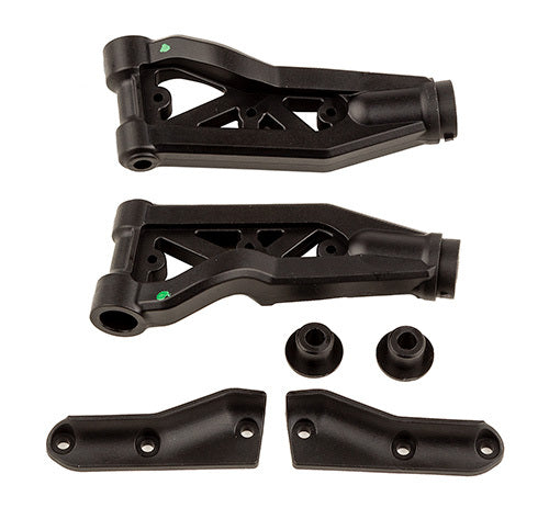 ASS81637 RC8B4 Front Suspension Arms, soft