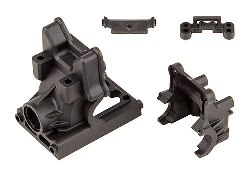 ASS81653 RC8B4 FT Rear Gearbox, carbon Team Associated