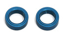 ASS8321 Rear Axle Spacers, narrow, blue aluminum Team Associated
