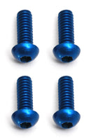 ASS8546 FT Screws, Blue Aluminum M2x6 mm BHCS Team Associated