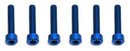 ASS8565 FT Screws, Blue Aluminum M3x16 mm SHCS Team Associated