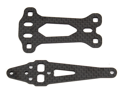 ASS8635 RC10F6 Front Top Plate Set