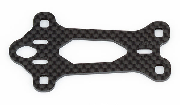 ASS8637 RC10F6 FT Adjustable Caster Top Plate, carbon fiber