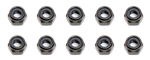 ASS89216 Locknuts, M4, black