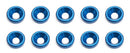 ASS89229 Blue Countersunk Washers Team Associated