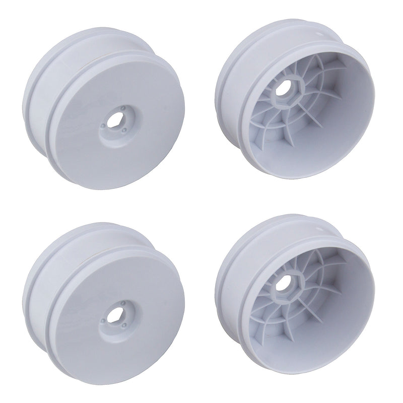 ASS89296 1:8 Buggy Wheels, 83 mm, 17 mm Hex, white