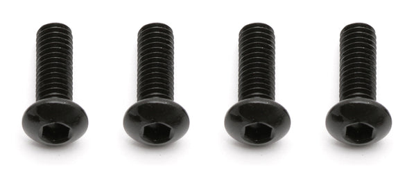 ASS89317 Droop Screws, M4 0.7x12mm BHCS, black