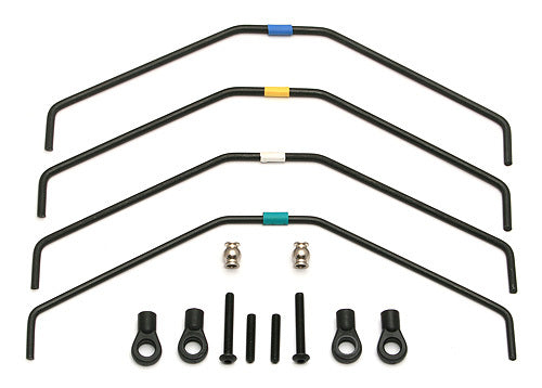ASS89486 RC8B Rear Sway Bar Kit Team Associated