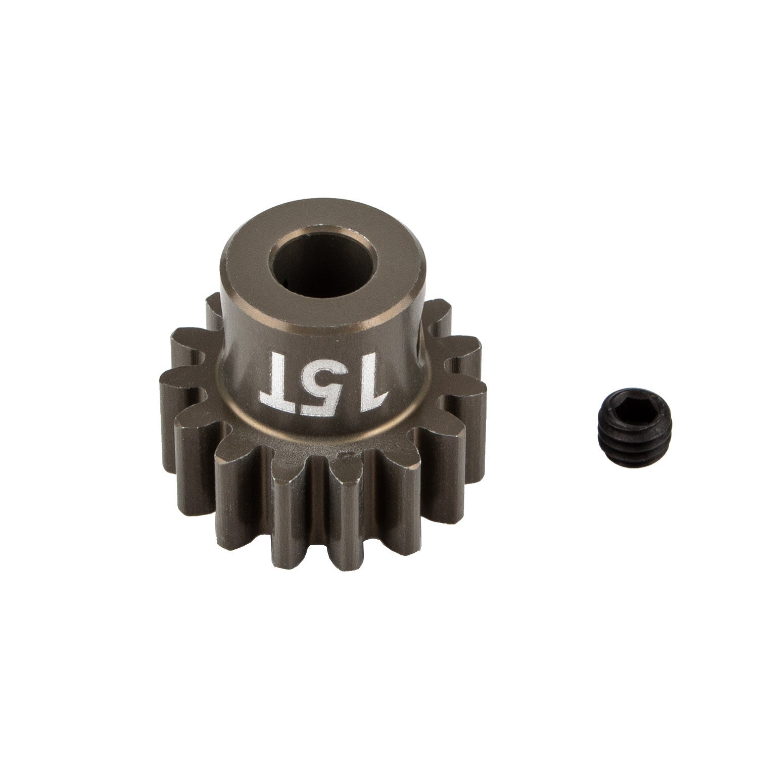 ASS89597 FT Pinion Gear, 15T, MOD 1, 5mm shaft, aluminum Team Associated