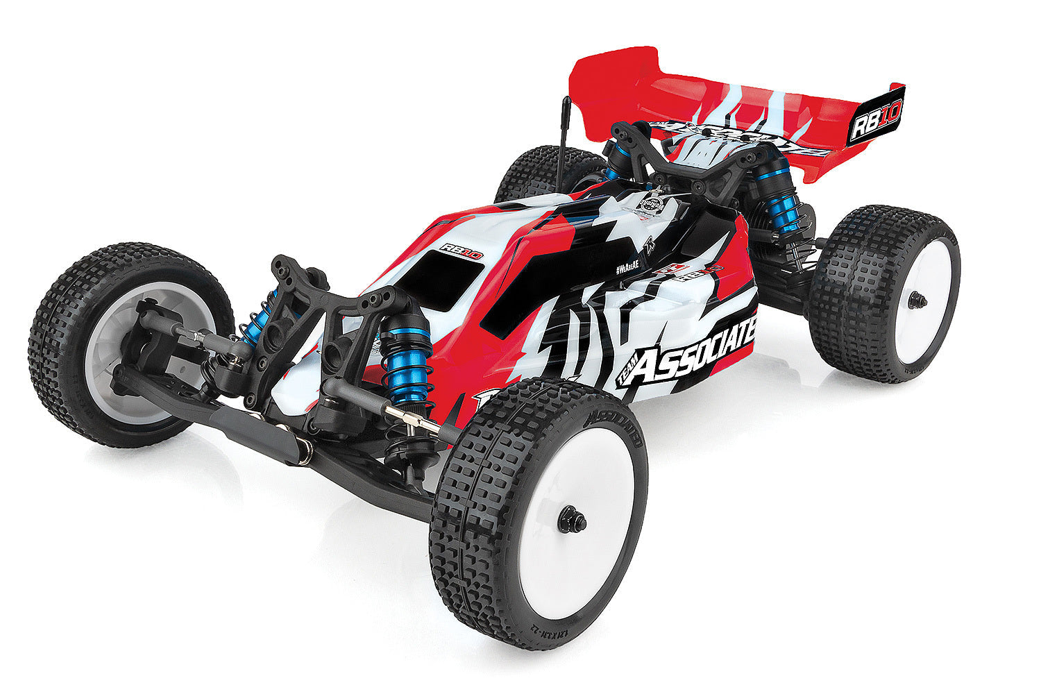 ASS90032 RB10 RTR, red Team Associated