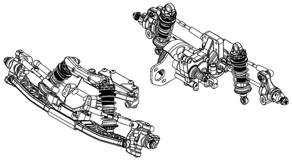 ASS90033 RC10B6 Builder's Support Kit