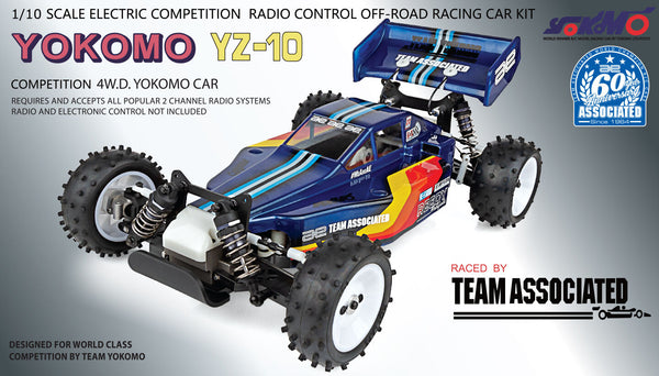 ASS9065 Team Associated / Yokomo YZ-10 Classic Blue Kit