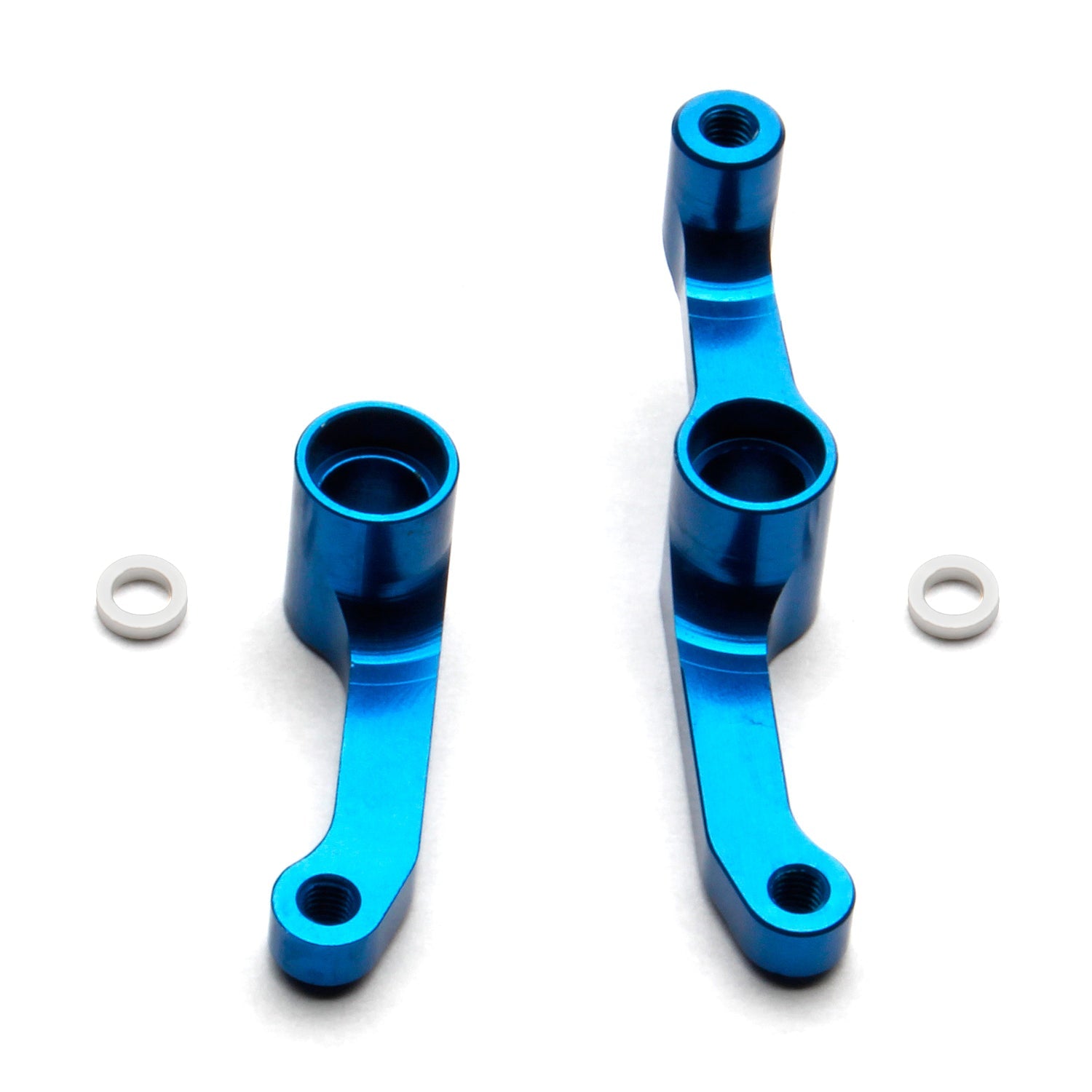 ASS91392 FT Aluminum Steering Set, blue Team Associated
