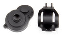ASS91431 Gear Cover and Motor Guard, black Team Associated