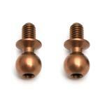 ASS91452 Heavy Duty Ballstud 4mm TiN