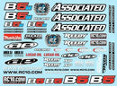 ASS91614 Decal Sheet B5, B5M, B5M-FL Team Associated