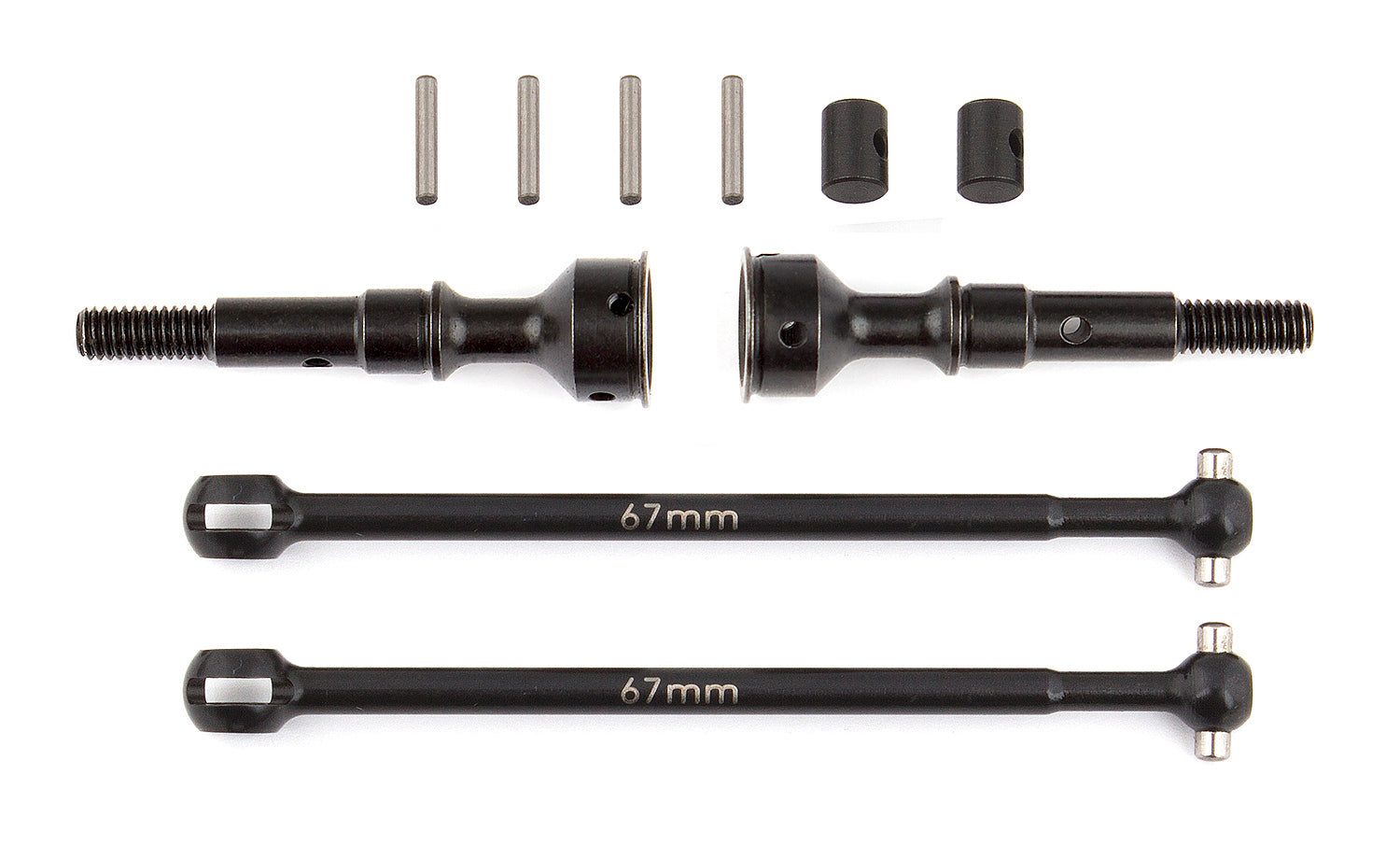 ASS91763 RC10B6 CVA Kit, 67 mm Team Associated