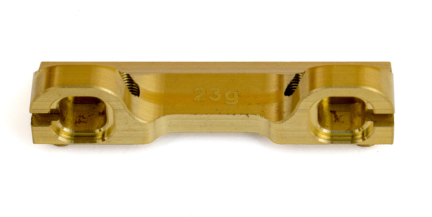 ASS91773 RC10B6.1 FT Brass Arm Mount C Team Associated