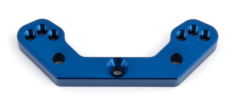 ASS91775 RC10B6.1 Rear Ballstud Mount, blue aluminum