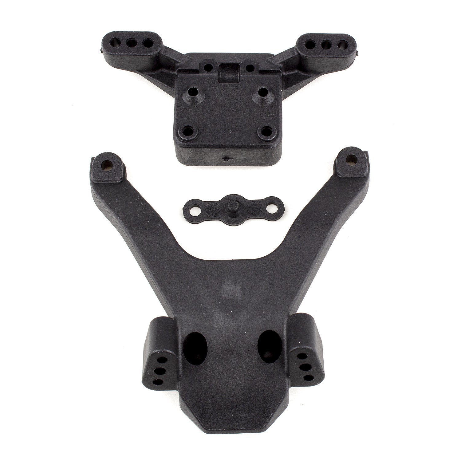 ASS91884 RC10B6.3 Front Top Plate and Ballstud Mount Team Associated