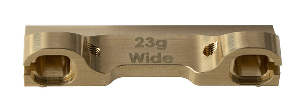 ASS91906 RC10B6.3 FT Arm Mount C, wide, brass