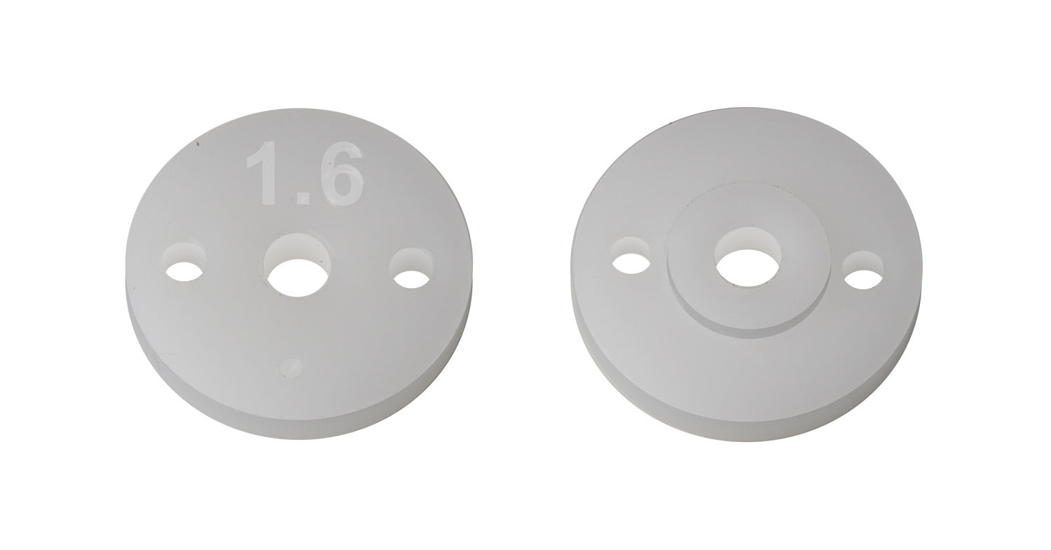 ASS91936 FT 13mm Shock Pistons, 2.0mm, 2x1.6 Team Associated