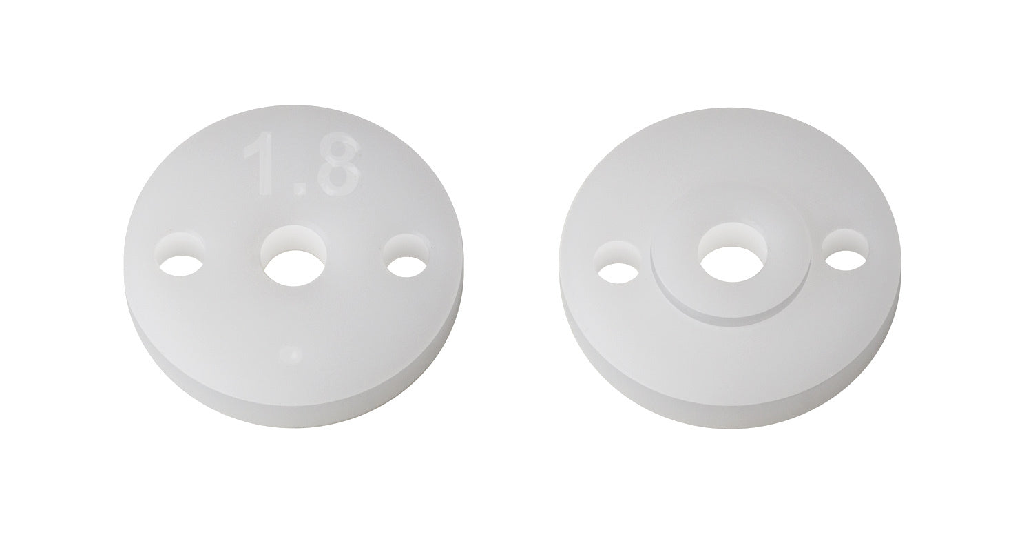 ASS91938 FT 13mm Shock Pistons, 2.0mm, 2x1.8 Team Associated