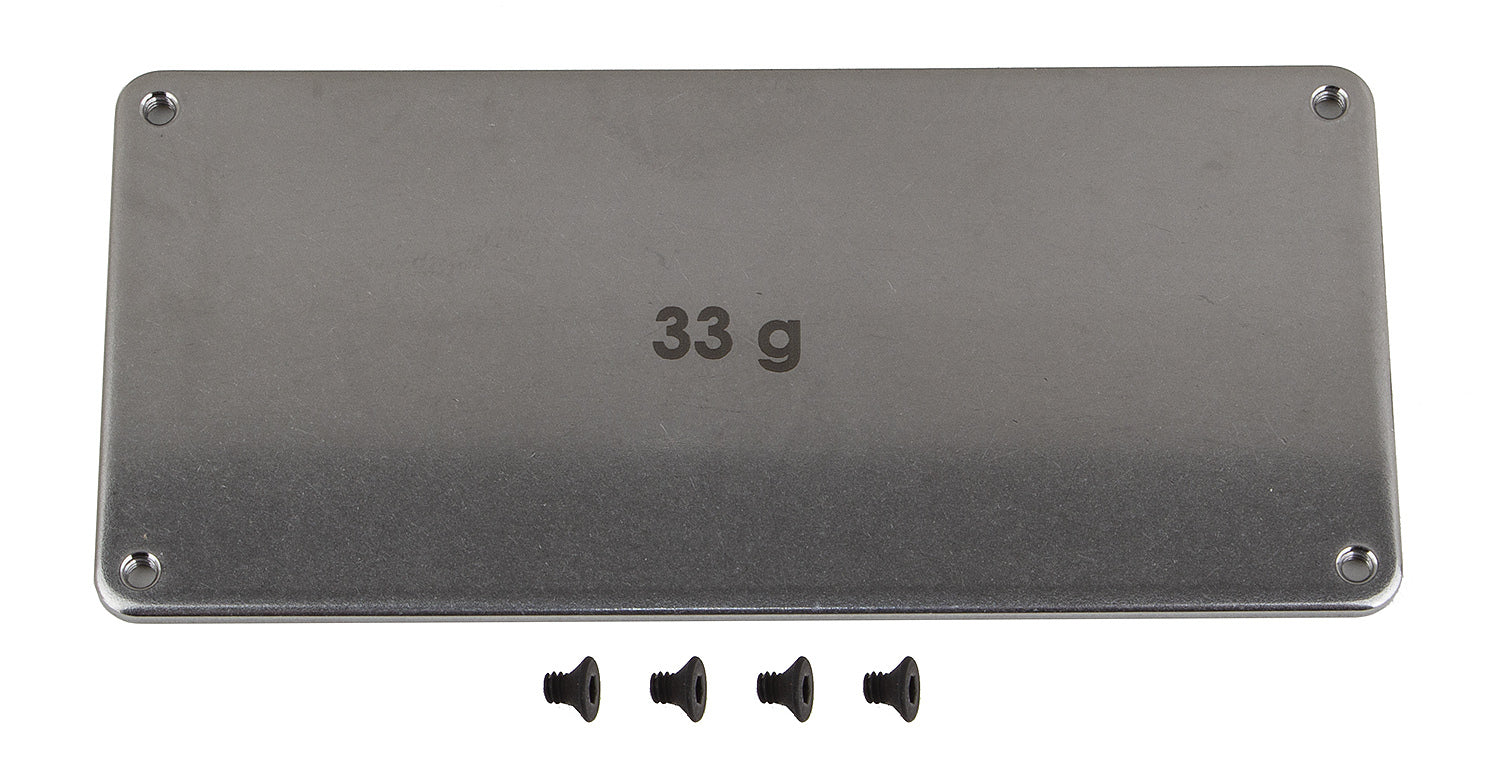 ASS91977 RC10B6.4 FT 33g ESC Weight, steel Team Associated